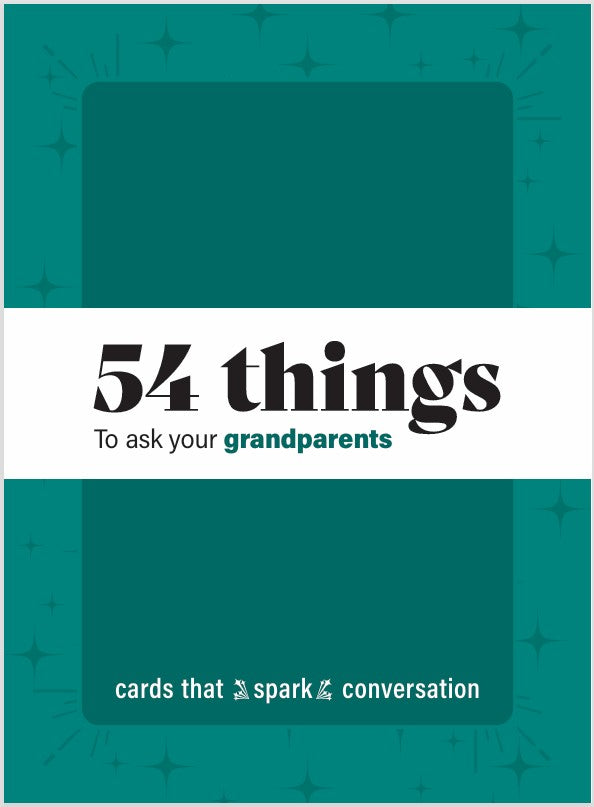 54 Things to ask your grandparents